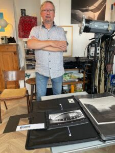 Fotograaf Edwin Faas in zijn studio