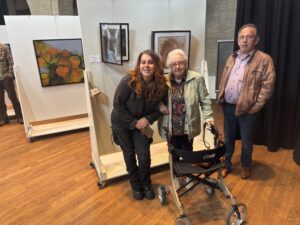 Geïnteresseerd publiek bij de OAA Young