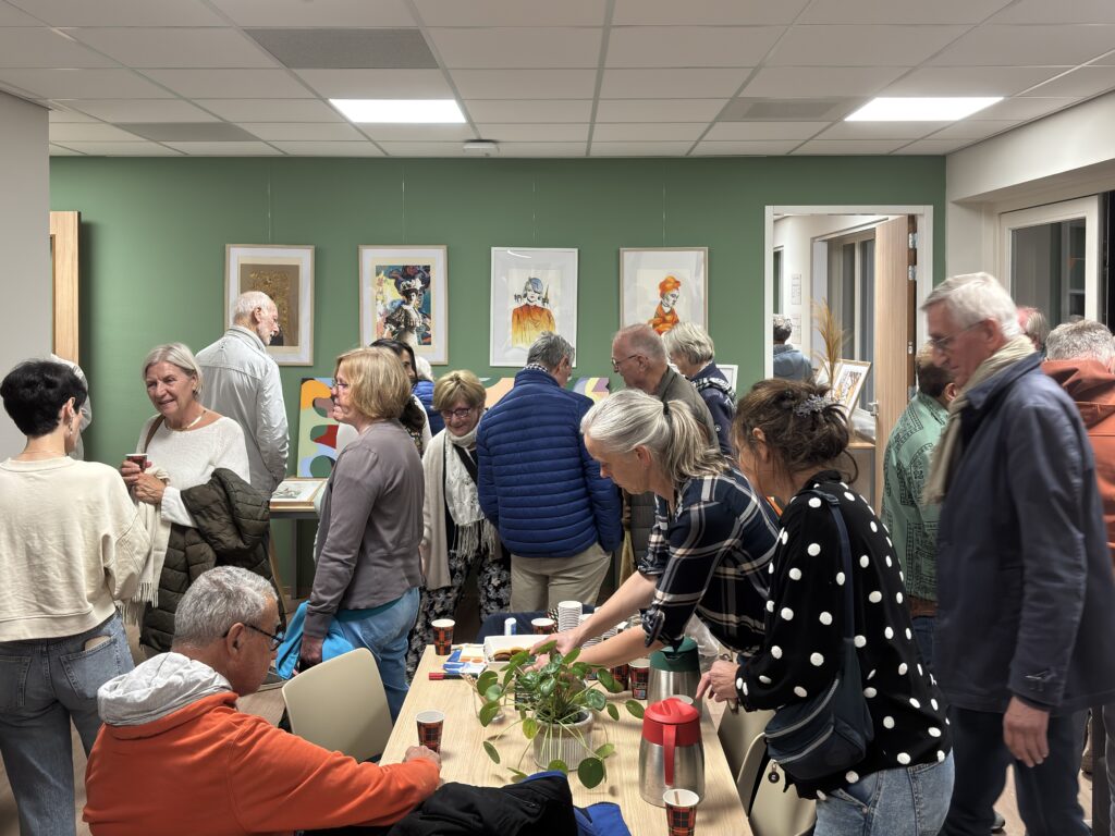 Tentoonstelling AZC tijdens OAA 2025