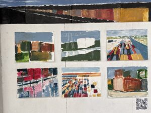 Werken van kunstenaars uit de Kunstloods