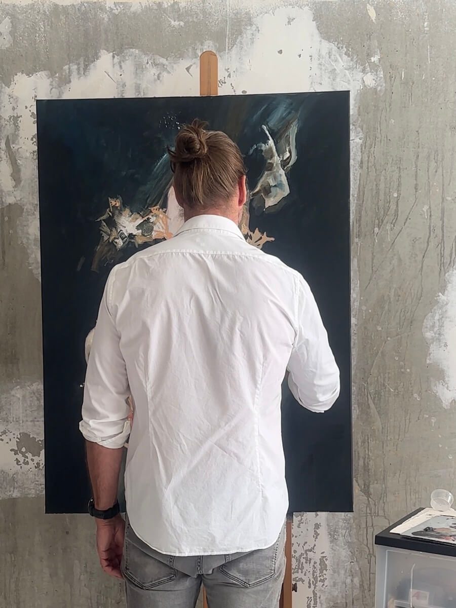 Portret Marthijn de Rooy - Open Ateliers Almelo