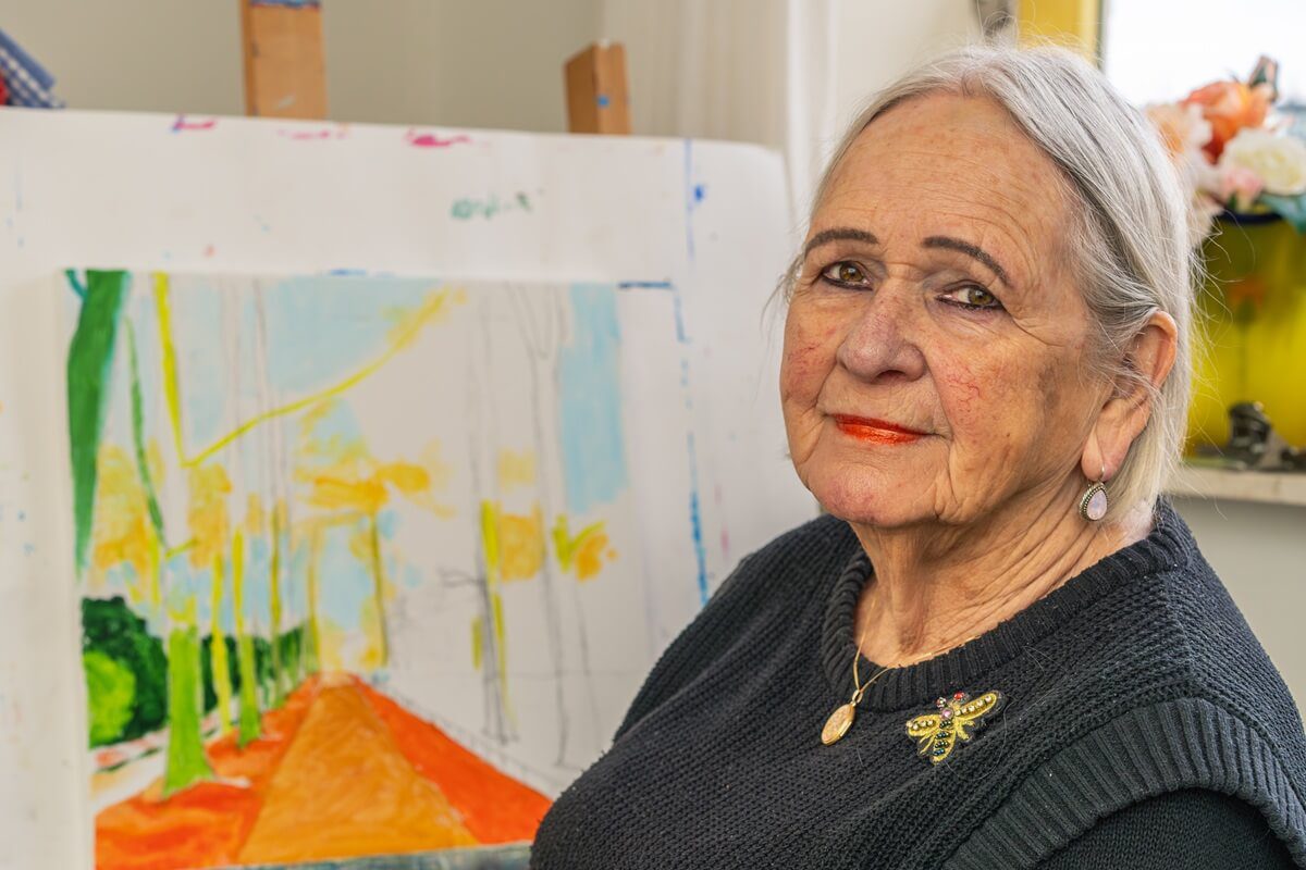 Ineke Pezie portet - Open Ateliers Almelo