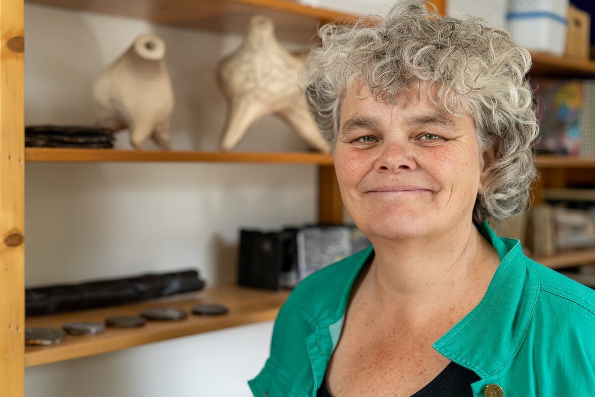 Portret Kitty Baas-Berends - Open Ateliers Almelo