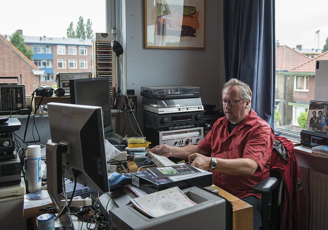 Edwin Faas in actie - Open Ateliers Almelo