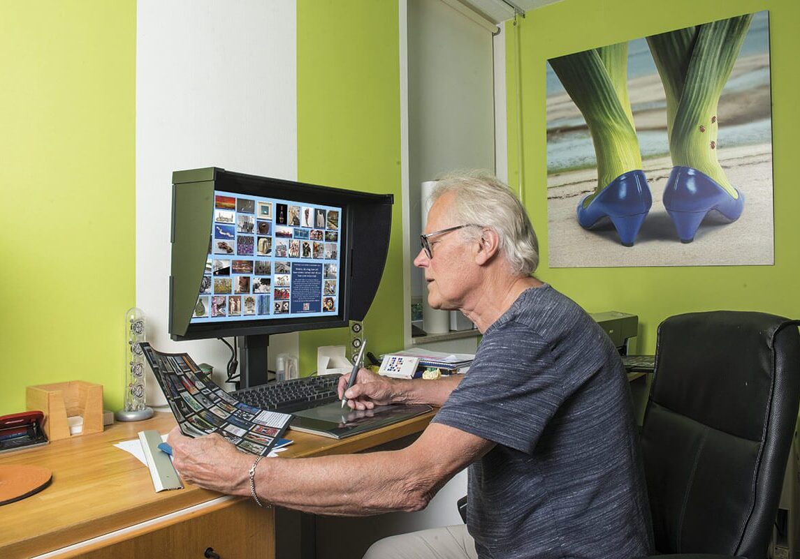 Hubert van Mastrigt in actie - Open Ateliers Almelo
