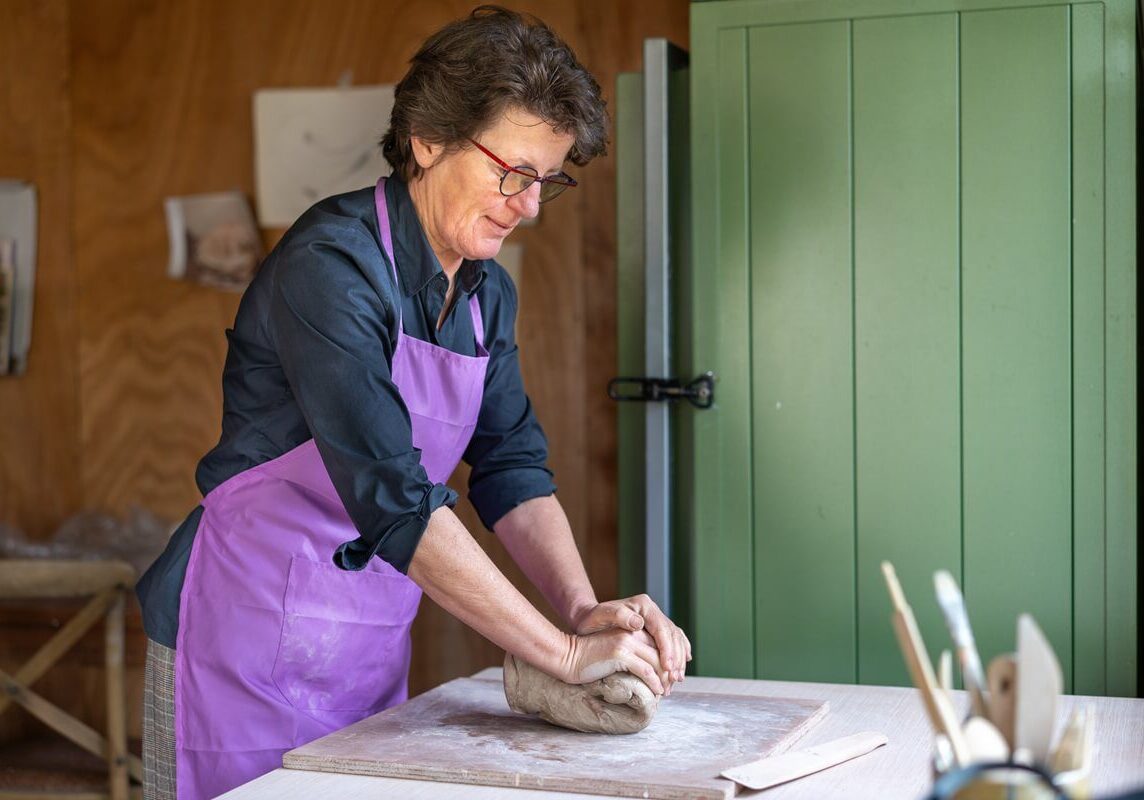 Jasja Terihaj-van Goozen in actie - Open Ateliers Almelo